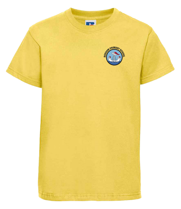 Bosham Primary School PE T-Shirt Yellow