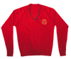 Chichester Free School Red V-Neck Jumper