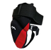 Mercian Evolution 1 Abdominal Guard Male Black/Red 2023/24