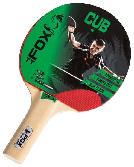 Fox TT Cub 1 Star Table Tennis Bat