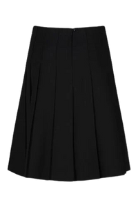 Trutex Senior Stitch Down Pleat Skirt Black