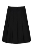 Trutex Senior Stitch Down Pleat Skirt Black