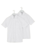 Trutex Boys SS School Shirts - Twin Pack