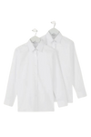 Trutex Girls LS School Shirts - Twin Pack