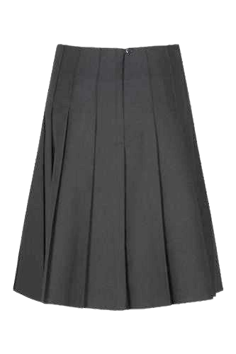 Trutex Senior Stitch Down Pleat Skirt Grey