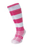 Pink and White WackySox